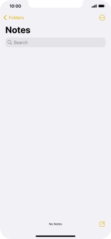 Slide your finger upwards starting from the bottom of the screen to return to the home screen.