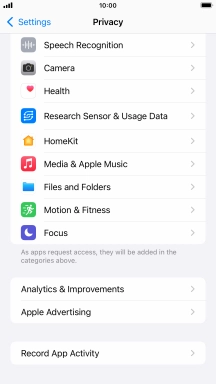 Press Record App Activity.