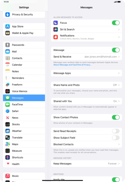 Slide your finger upwards starting from the bottom of the screen to return to the home screen.