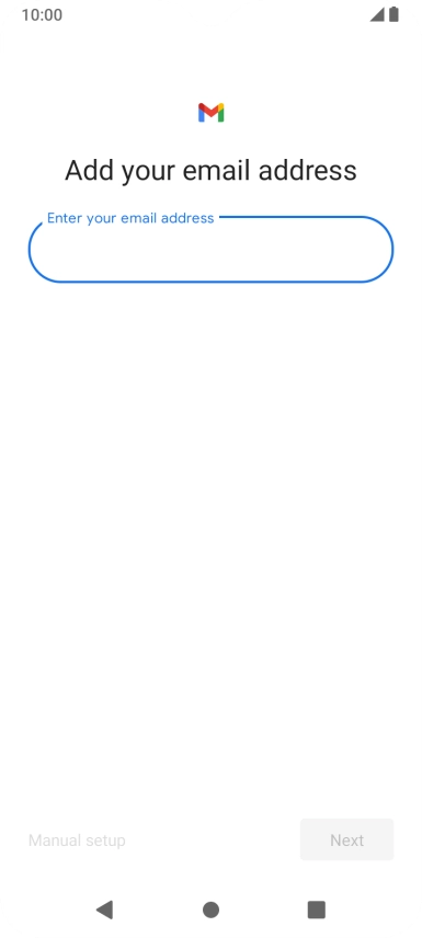 Press the field below 