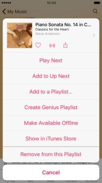 Press the share icon.