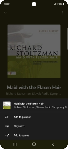 Press Add to playlist.