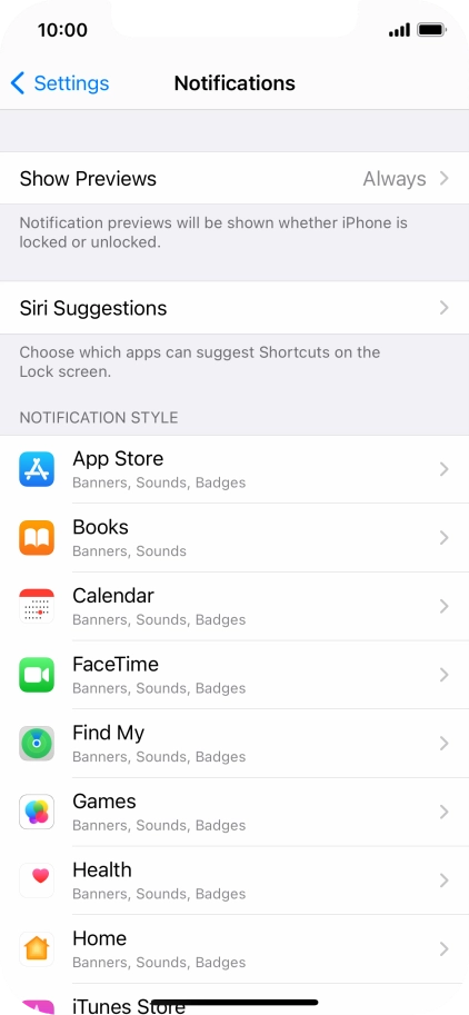 Press Show Previews.