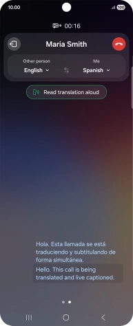 Follow the instructions on the screen to select the required language settings and use the function. Follow the instructions on the screen to select the required language settings and use the function.