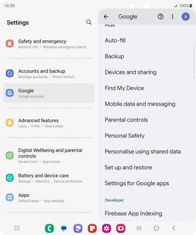 Press Find My Device.