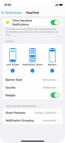 Press Notification Grouping.