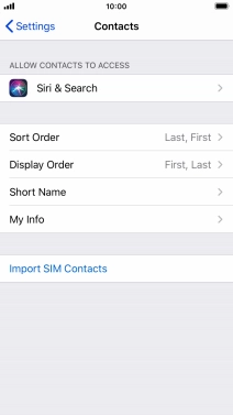 Press Import SIM Contacts. Press Import SIM Contacts.