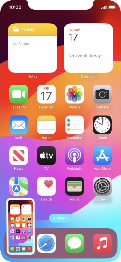 To edit your screenshot, press the screenshot and follow the instructions on the screen to make the required changes.