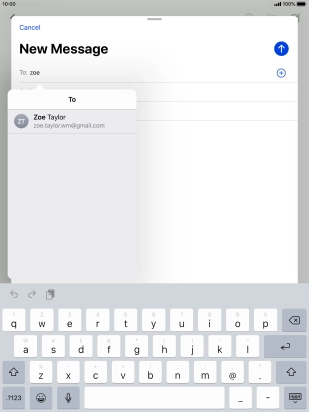 Press the required contact.