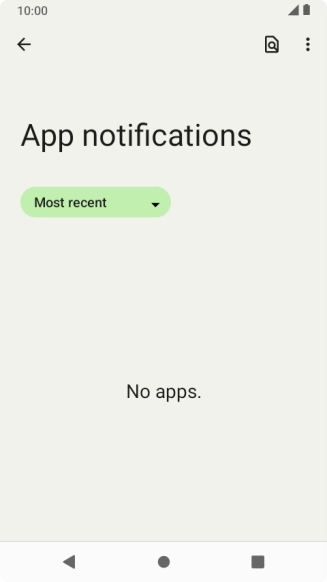 Press the drop down list.
