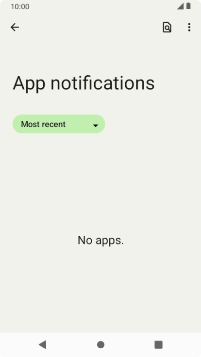 Press the drop down list.