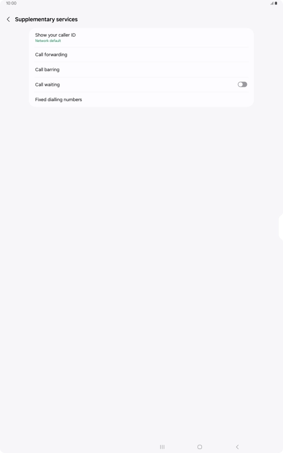 Press Show your caller ID. Press Show your caller ID.