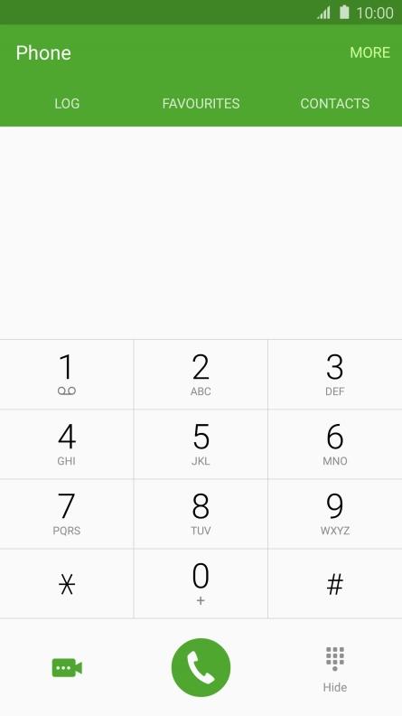 Press and hold number key 1 to call voicemail. Follow the instructions to listen to your messages.
