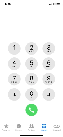 Press Keypad.