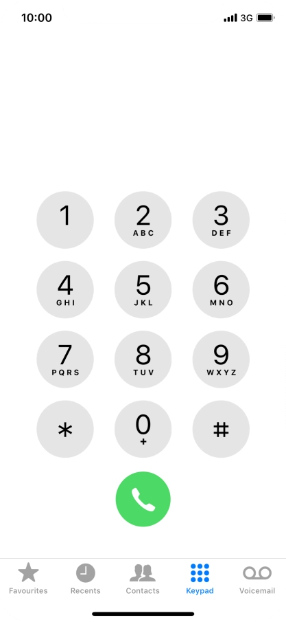 Press Keypad.