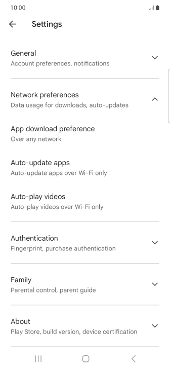 Press Auto-update apps.