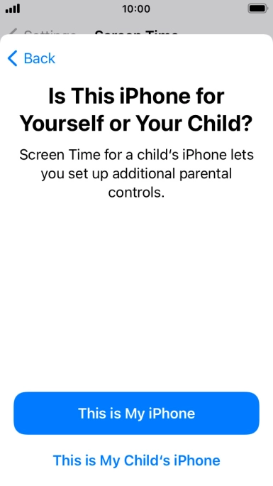 Press This is My iPhone.