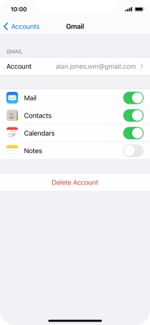 Slide your finger upwards starting from the bottom of the screen to return to the home screen.