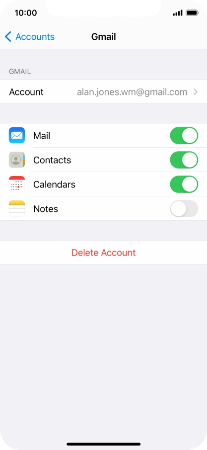 Slide your finger upwards starting from the bottom of the screen to return to the home screen.