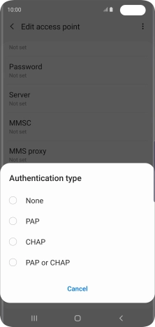 Press PAP. Press PAP.