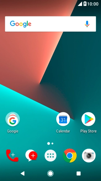 When the battery charging icon is displayed, the battery is charging.