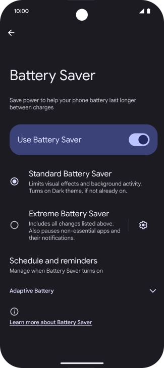 Slide your finger upwards starting from the bottom of the screen to return to the home screen.