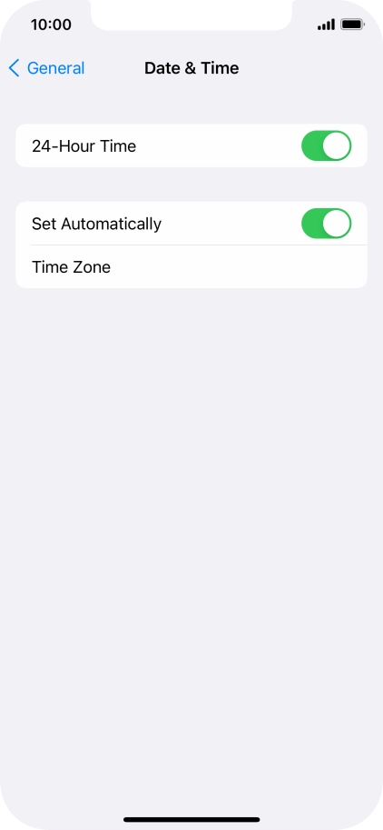 Slide your finger upwards starting from the bottom of the screen to return to the home screen.