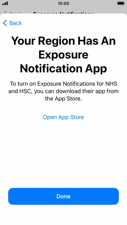 Press Open App Store and follow the instructions on the screen to download and install the app.