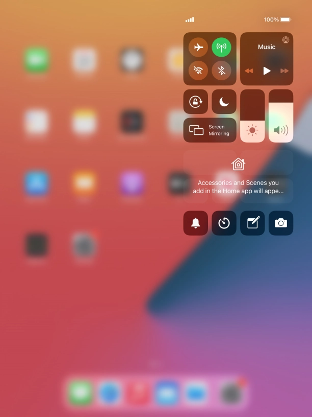 Press the sound mode icon to turn silent mode on or off. Press the sound mode icon to turn silent mode on or off.