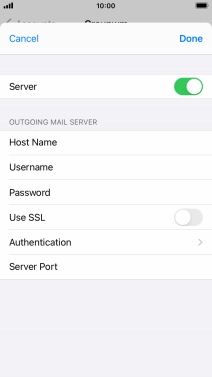 Press Authentication.
