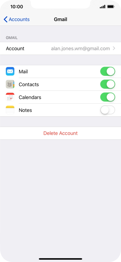 Slide your finger upwards starting from the bottom of the screen to return to the home screen.