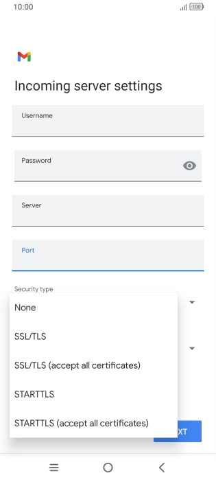 Press None. Press None.