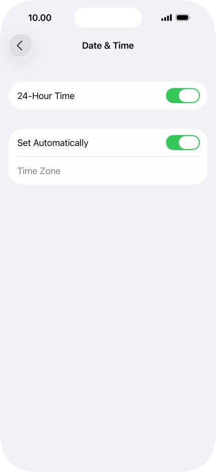 Slide your finger upwards starting from the bottom of the screen to return to the home screen.