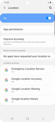 Press App permissions.