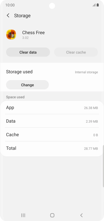 Press the Home key to return to the home screen. Press the Home key to return to the home screen.