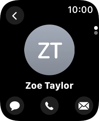 Press the call icon.