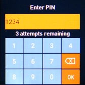 If your SIM is locked, key in your PIN and press OK.