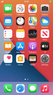 When the battery charging icon is displayed, the battery is charging.