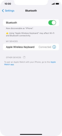 Slide your finger upwards starting from the bottom of the screen to return to the home screen.