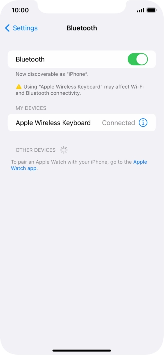 Slide your finger upwards starting from the bottom of the screen to return to the home screen.