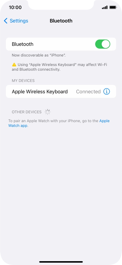 Slide your finger upwards starting from the bottom of the screen to return to the home screen.