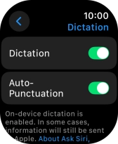 Press the Digital Crown several times to return to standby mode.