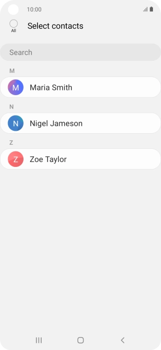 Press the field above Press the field above