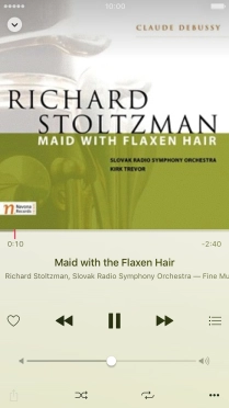 Press arrow right to go to the next audio file.