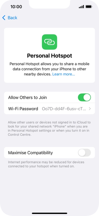 Slide your finger upwards starting from the bottom of the screen to return to the home screen.