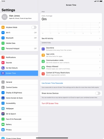 Press See All Activity.