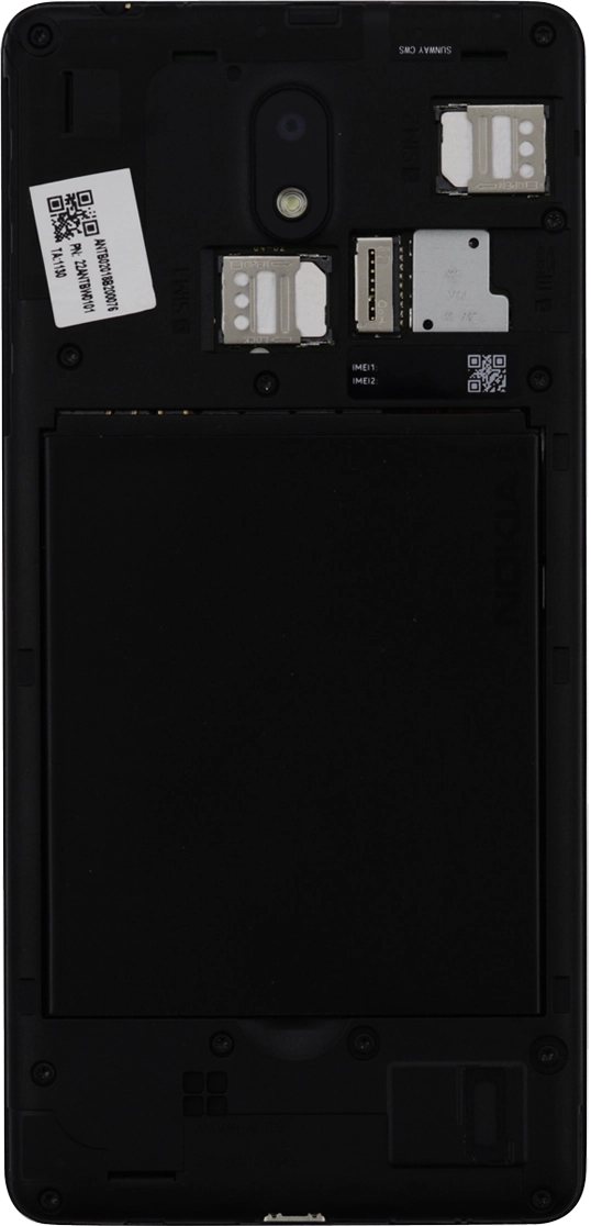 Take hold of the bottom of the battery and remove it.