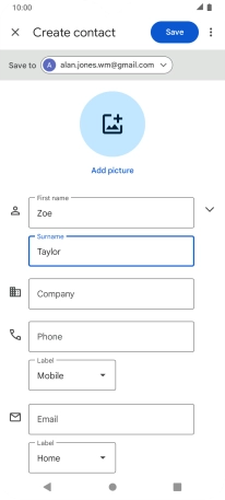 Press Phone and key in the required phone number.