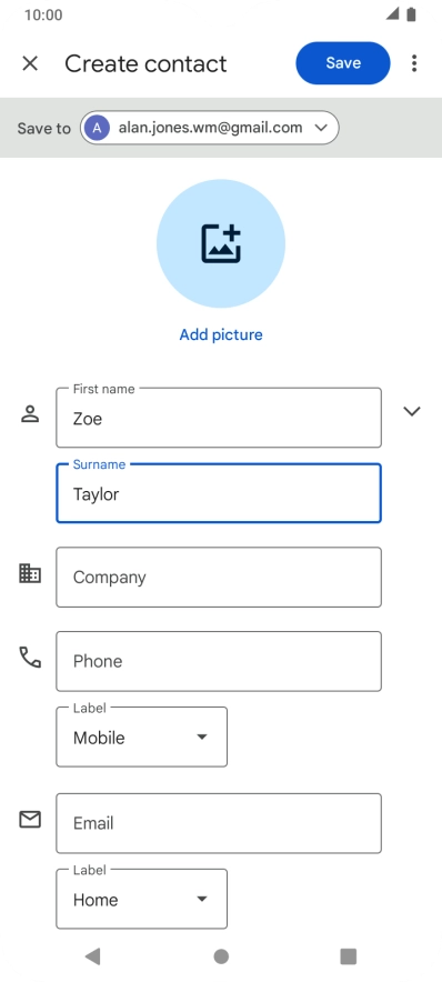 Press Phone and key in the required phone number.
