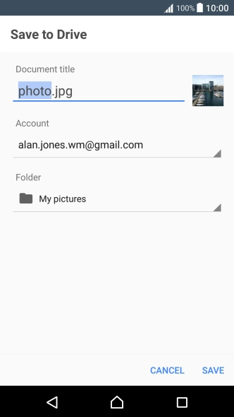 Press SAVE. Press SAVE.